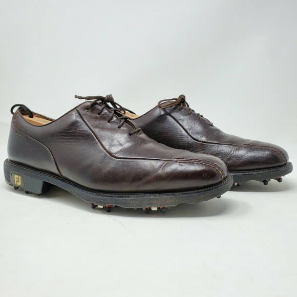FootJoy Other - Footjoy Icon 52195 Brown Leather Golf Shoes